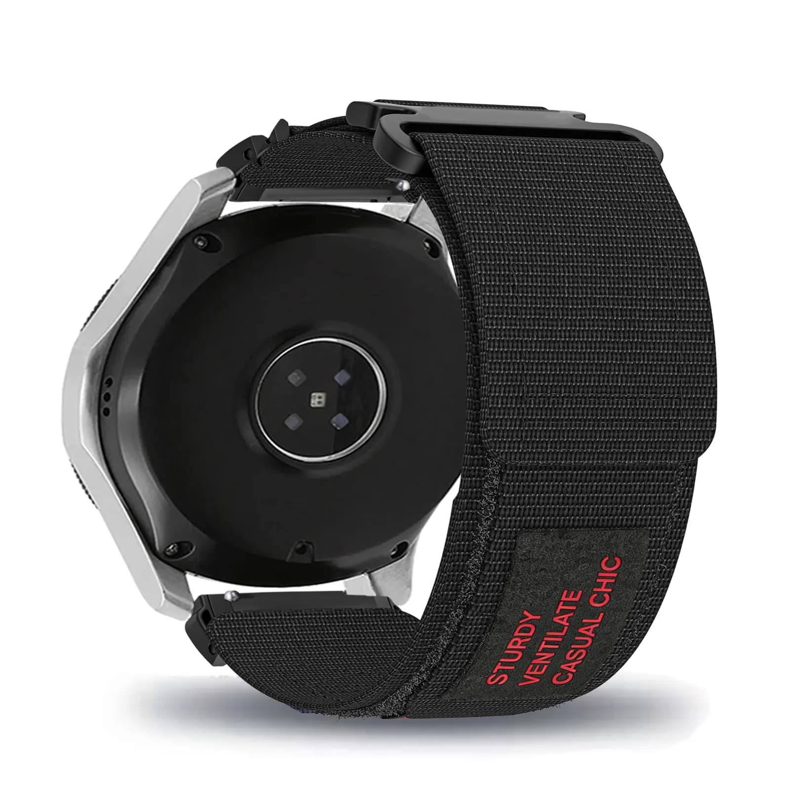 Cinturini in nylon con velcro per Samsung Galaxy Watch 46mm/Gear S3 Frontier/Cassic per uomo e donna
