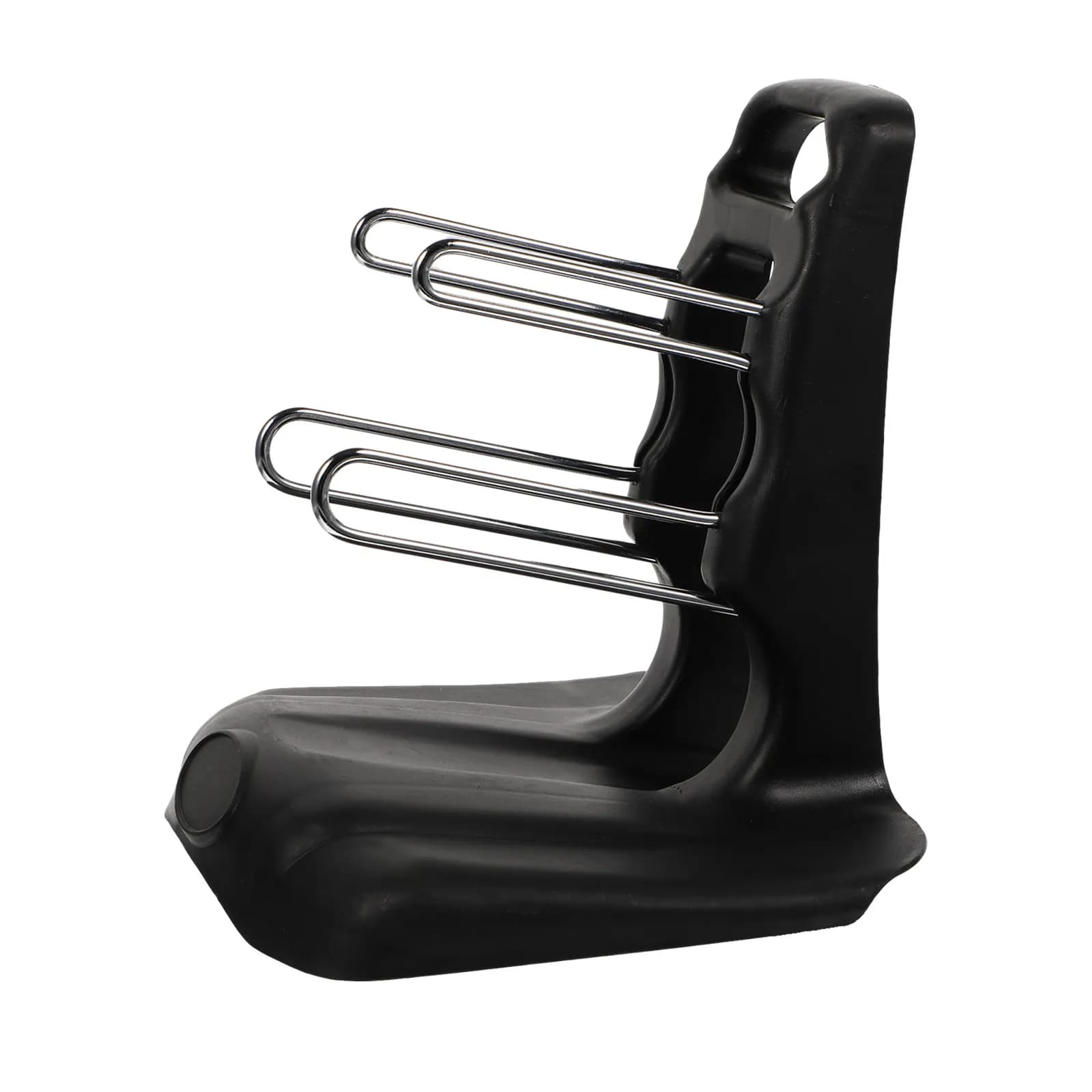 Supporto per manubri in materiale PP, design a treppiede 3D, protezione per pavimento, portaoggetti per manubri, accessori per attrezzature fitness, palestra