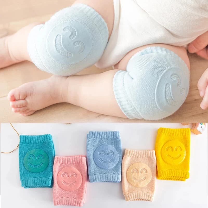 Coppia di Ginocchiere per Neonati Antiscivolo, Protezioni per Gomiti e Ginocchia, Scaldamuscoli per Bambini, Accessori di Sicurezza per Bambini e Bambine