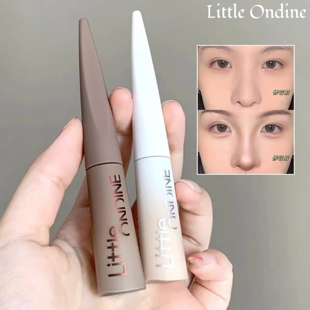 Little Ondine Liquid Shadow Concealer Face Bronze Contouring Refinish High Gloss Brightening Nose Small Odin