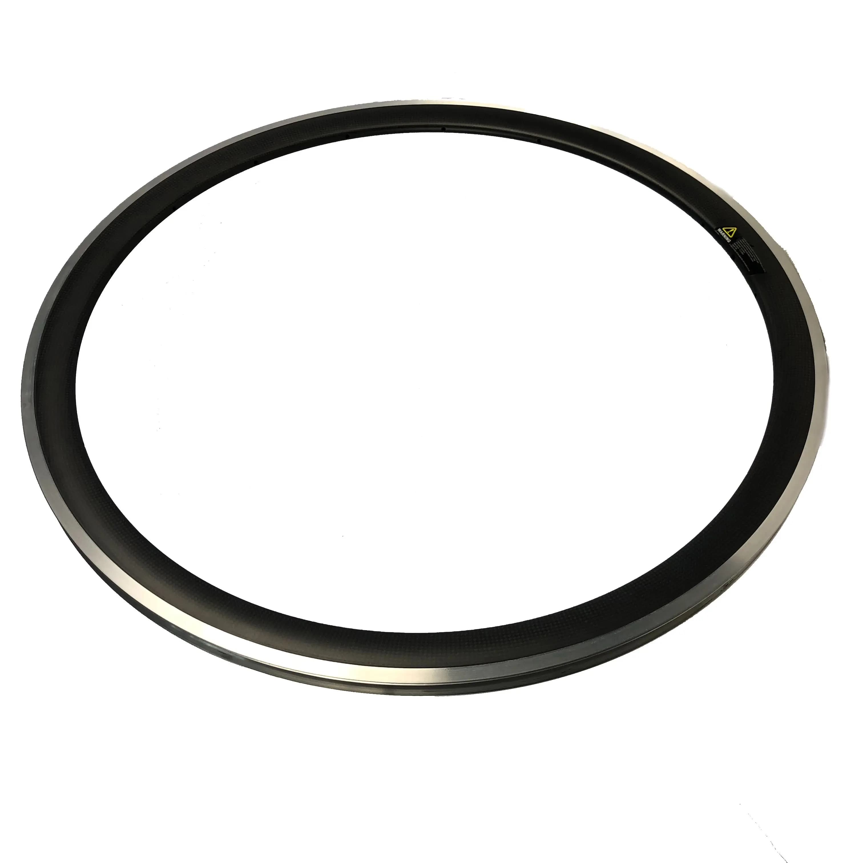 Ruote Bici da Corsa in Carbonio e Alluminio 38mm, Cerchi Clincher 700C in Alluminio 23mm, Superfici Freno in Lega OEM, Leggere, Componenti Bici Online di Tendenza