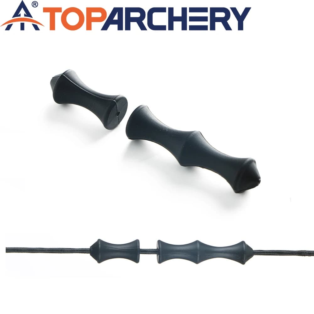 Protezione per Dita in Silicone Resistente per Arco Compound/Recurve, Caccia, Tiro con l'Arco e Tiro al Bersaglio