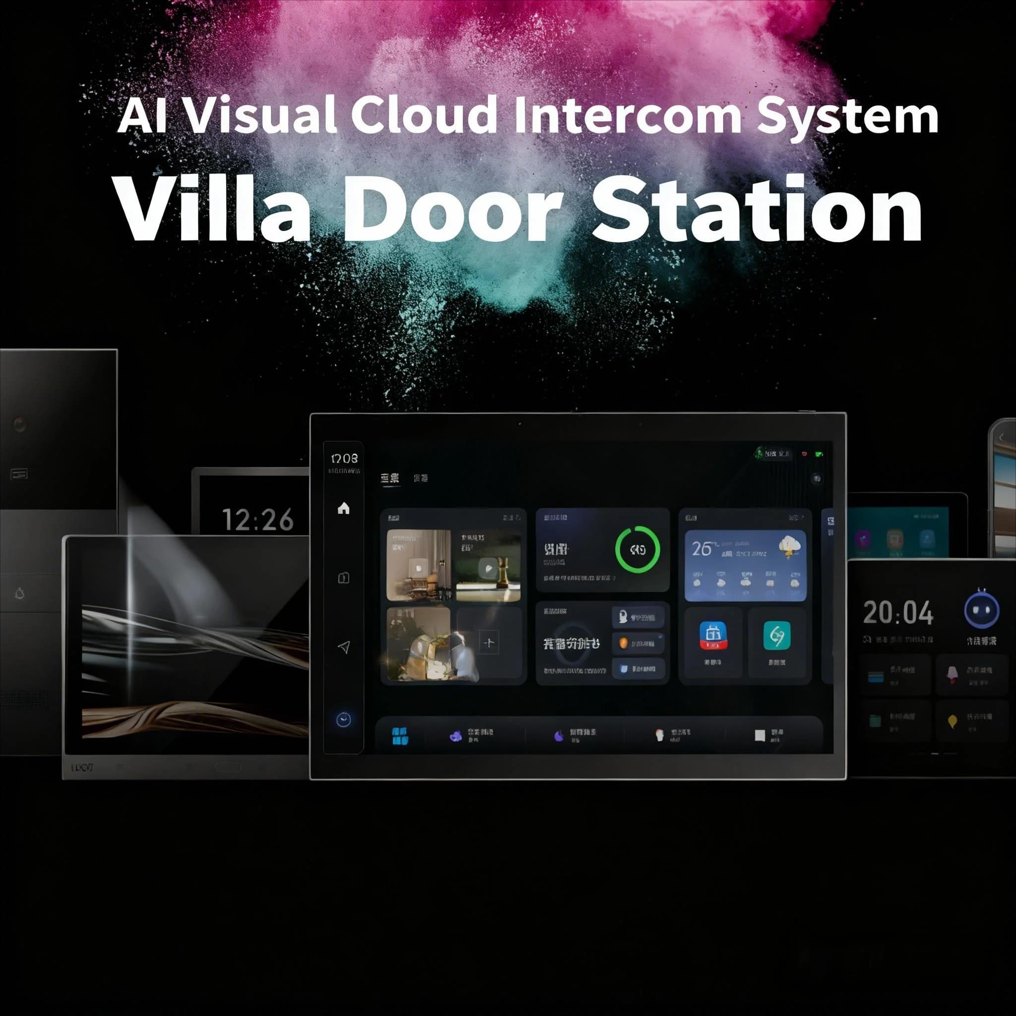 2026new UIOT Smart Home Solution UIOT APP Control Video Door Phone Intercom System Link with IP Cameras work with Google Apple H
