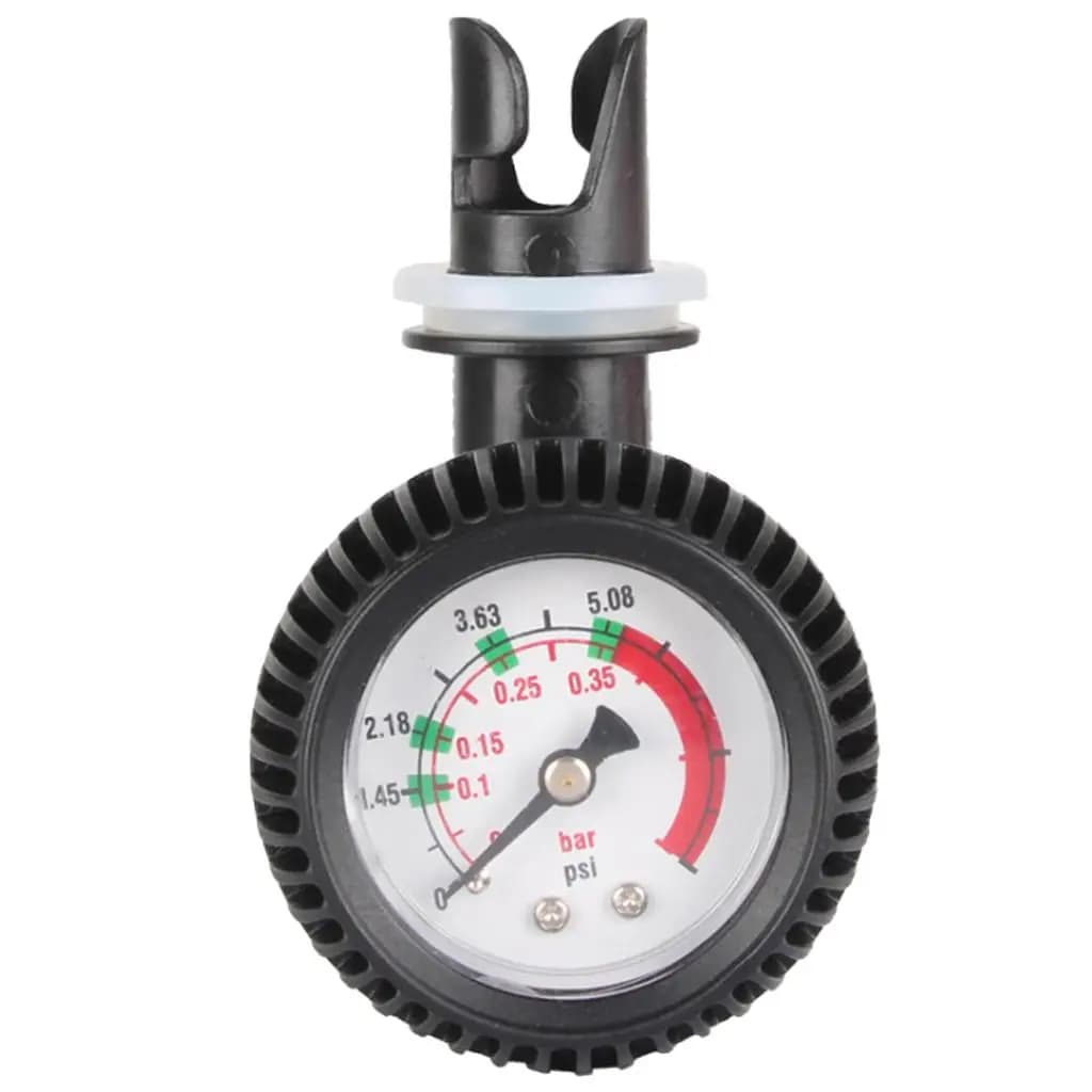 Manometro per Gommone in PVC con Connettore Termometro per Kayak, Raft e Paddle Board
