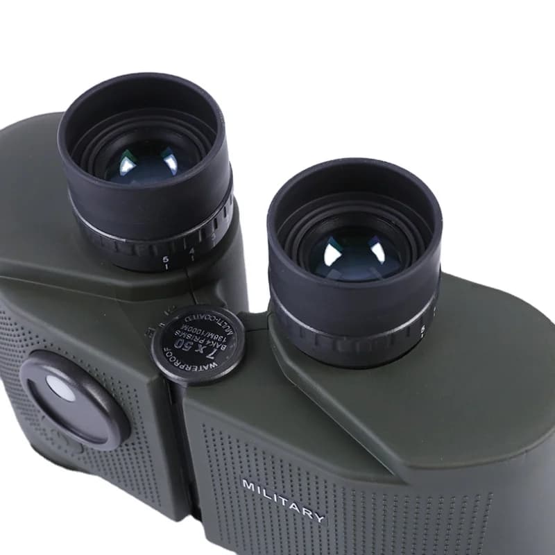 Popular high-end 10x50 binoculars with Porro BAK4 prism. Waterproof, night vision, ultra-clear for observation.