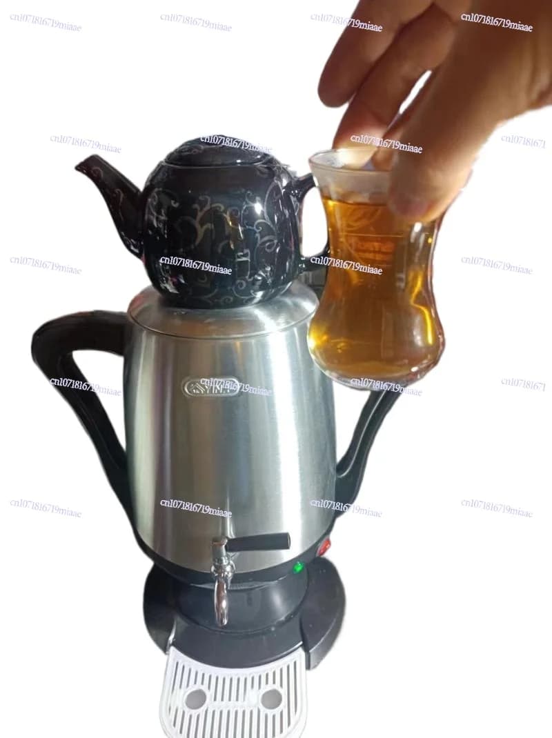 Set electric kettle samovar with Turkish pot for mother and child