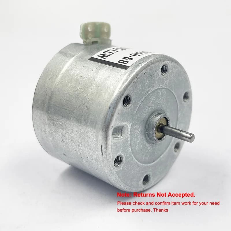 Small DC 6V 2400RPM EG-530AD-6B CCW Motor Capstan Tape Deck Audio Recorder Electric Engine