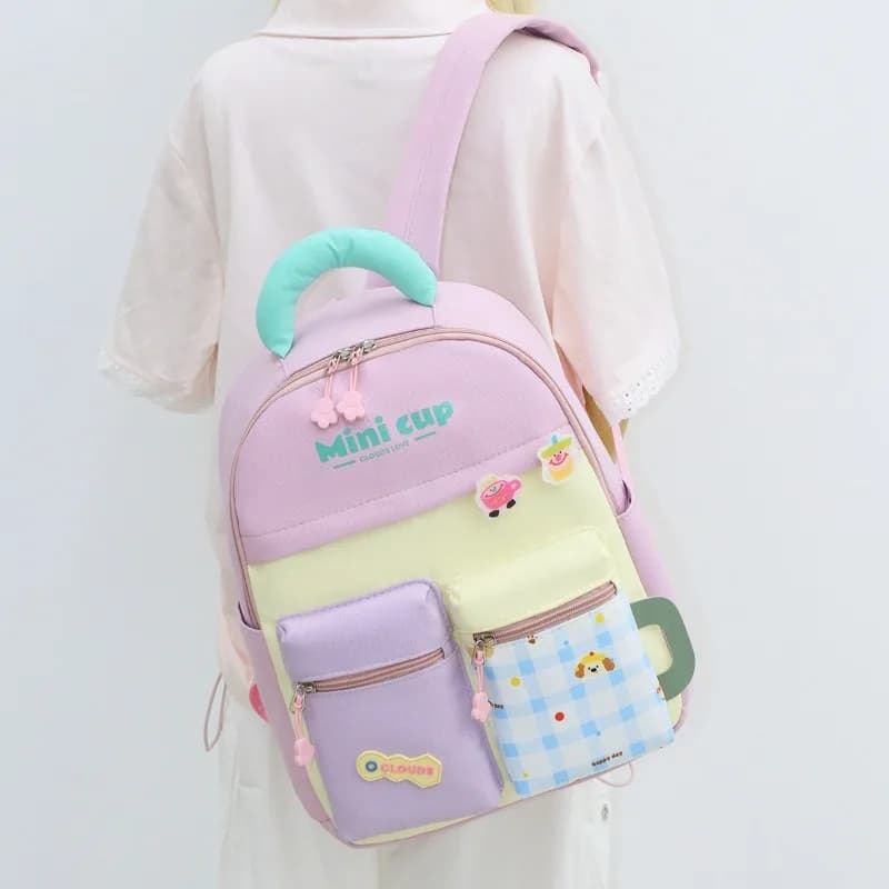 Zaino per Bambini dell'Asilo, Zaini Semplici e Trendy per Ragazzi, Zaini Carini per la Scuola, Borse Firmate, Mochilas Mujer