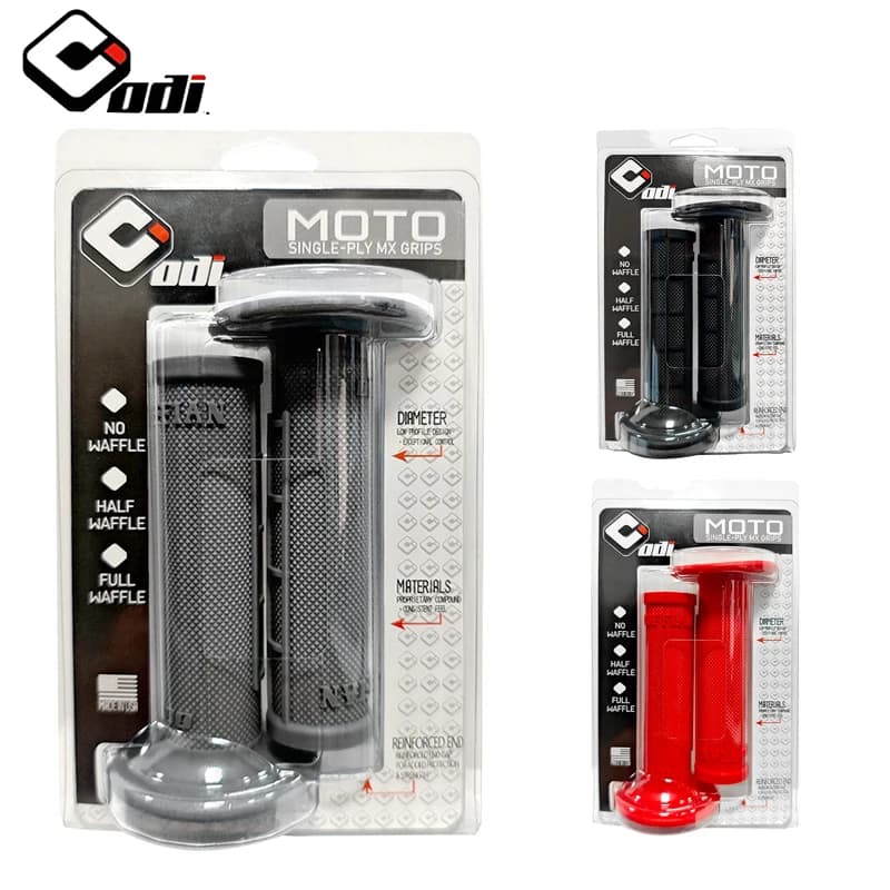 ODI - New Motorcycle Aerodynamic Fairing Impact-Resistant Cylindrical Body Easy to Install Suitable Airflow Motorcycle Grips