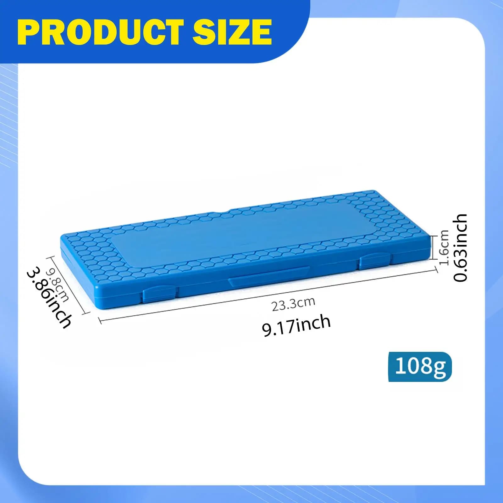 Double side fishing accessories box, waterproof, with airtight closure, for hooks and carp fishing gear, for lake