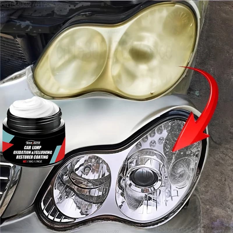 Polishing kit for auto headlight repair Device for removing scratches from headlights Pasta for cleaning repair Remove oxidation Liquid for polishing headlights
