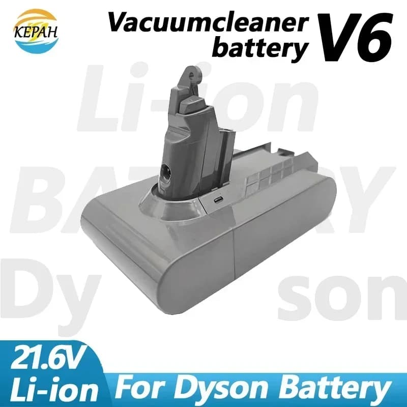 Batteria di ricambio da 21,6 V compatibile per Dyson V6 DC58 DC59 DC61 DC62 DC72 DC74 Animal Motorhead SV03 SV04 SV05 SV06 SV07 SV09