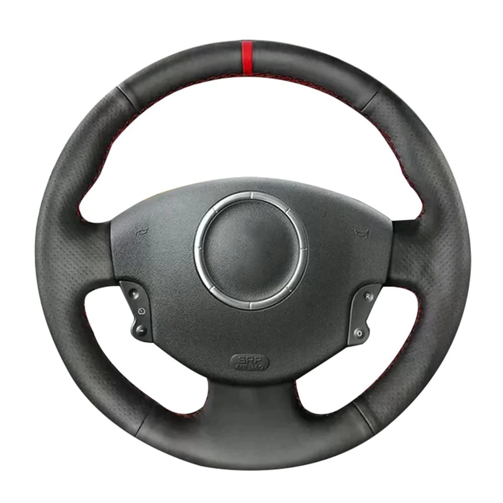 Treccia coprivolante per auto in pelle microfibra antiscivolo personalizzata per Renault Megane 2 2003 - 2009 Kangoo 2008 Scenic 2