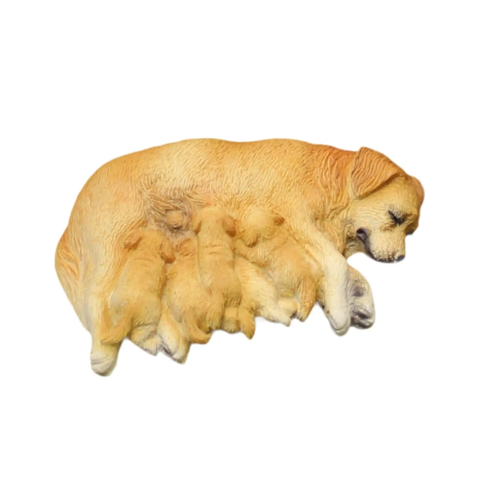 Mini statuetta di cane, piccolo vaso per piante, accessori decorativi per casa delle bambole