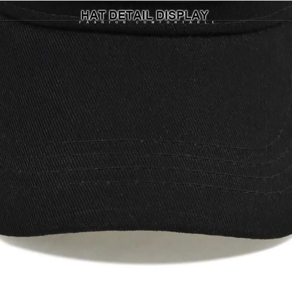 Fashion 5 Panels Baseball Cap Breathable Hard Top Cap Solid Color Mesh Cap