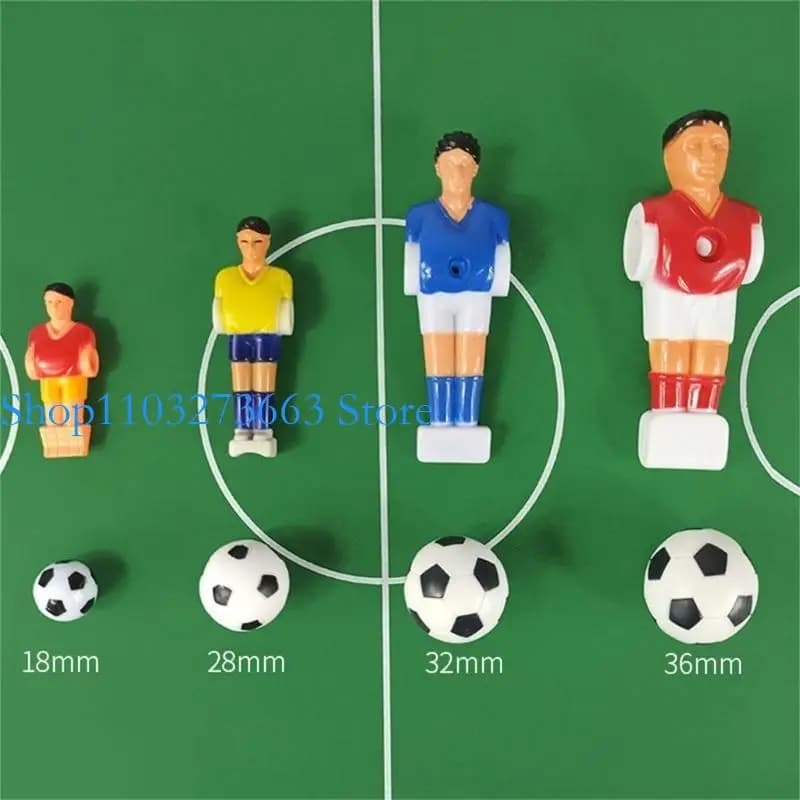R6FE 8pcs Table Football Soccer Soccarle Balls ufficiali da tavolo da tavolo ufficiale Small Footballs Balls