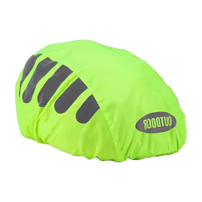 Mountain Road Bike Helmet with 1 piece riding hat with reflective strip Waterproof and windproof bicycle helmet cover