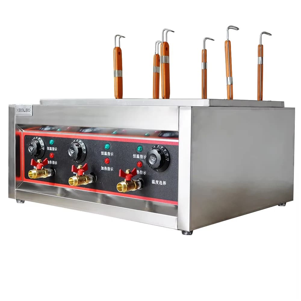 XEOLEO Commerciale 6 Cestini Noodle Stufa 6000W Elettrico Pasta Fornello Cottura Noodle Macchina In Acciaio Inox Noodle Caldaia