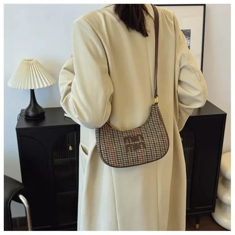 Unique Original Fashionable Commuter Diaper Bag Women's Elegant Crossbody Bag Stylish Leather Shoulder Tote