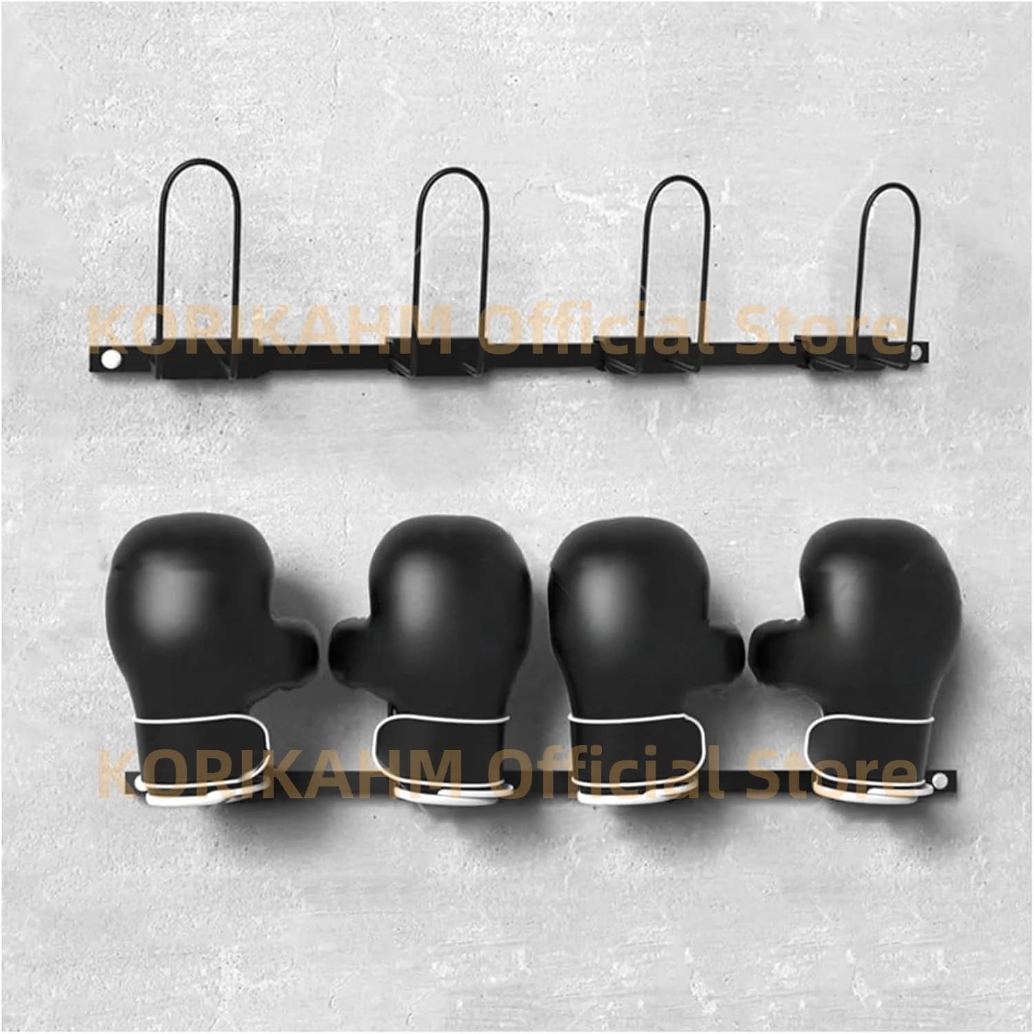 Supporto da Parete per Guanti da Boxe, Espositore Organizzatore per Guanti da Allenamento per Palestra, Casa, Sala di Allenamento, Centro Commerciale