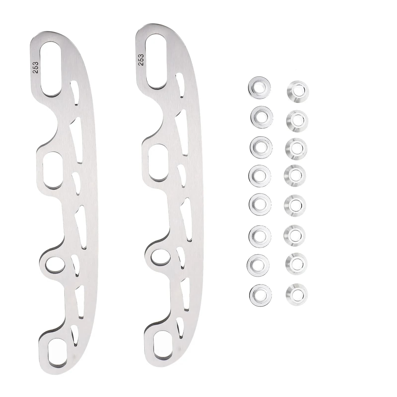 Parti di Ricambio per Pattini, Accessori per Pattini a Rotelle, Forniture per Pattini da Ghiaccio, Componenti in Metallo, Lame