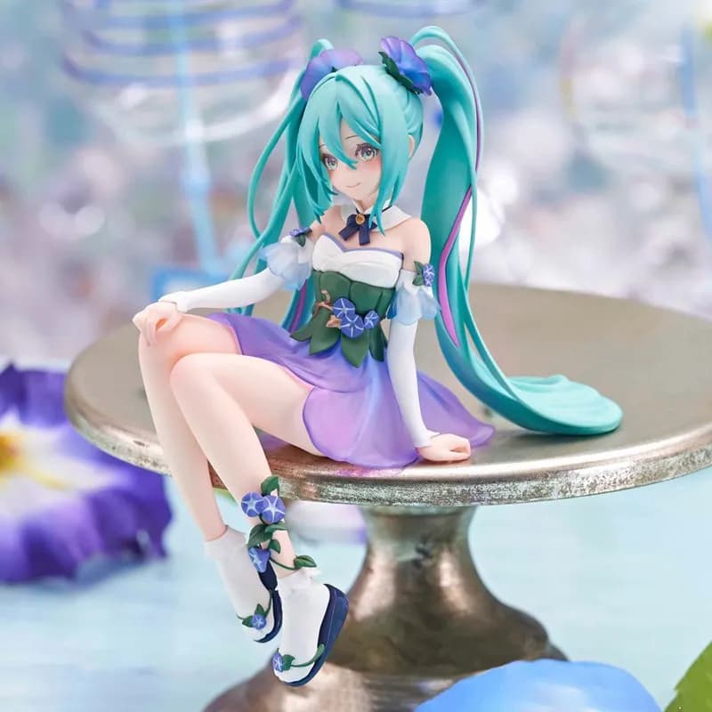 13 cm Hatsune Miku Anime Figura Noodle Stopper Fata dei fiori Miku Action Figure Collezione in PVC Modello Ornamento Giocattoli Regali di compleanno