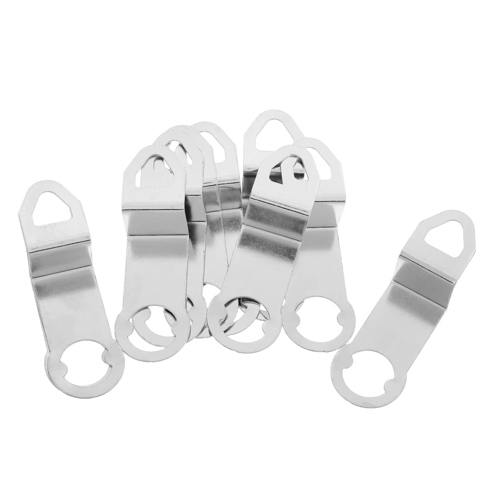 10 Pezzi Ganci in Metallo per Movimento Orologio, Ricambi e Accessori per Riparazione Orologi da Parete al Quarzo