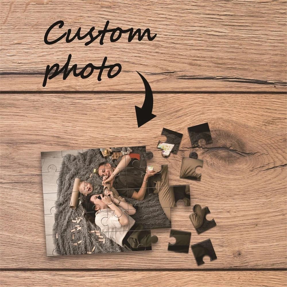 150/300/500 pezzi Puzzle fotografici personalizzabili colorati, fai da te, personalizzati con foto, per bambini, regalo per bambini