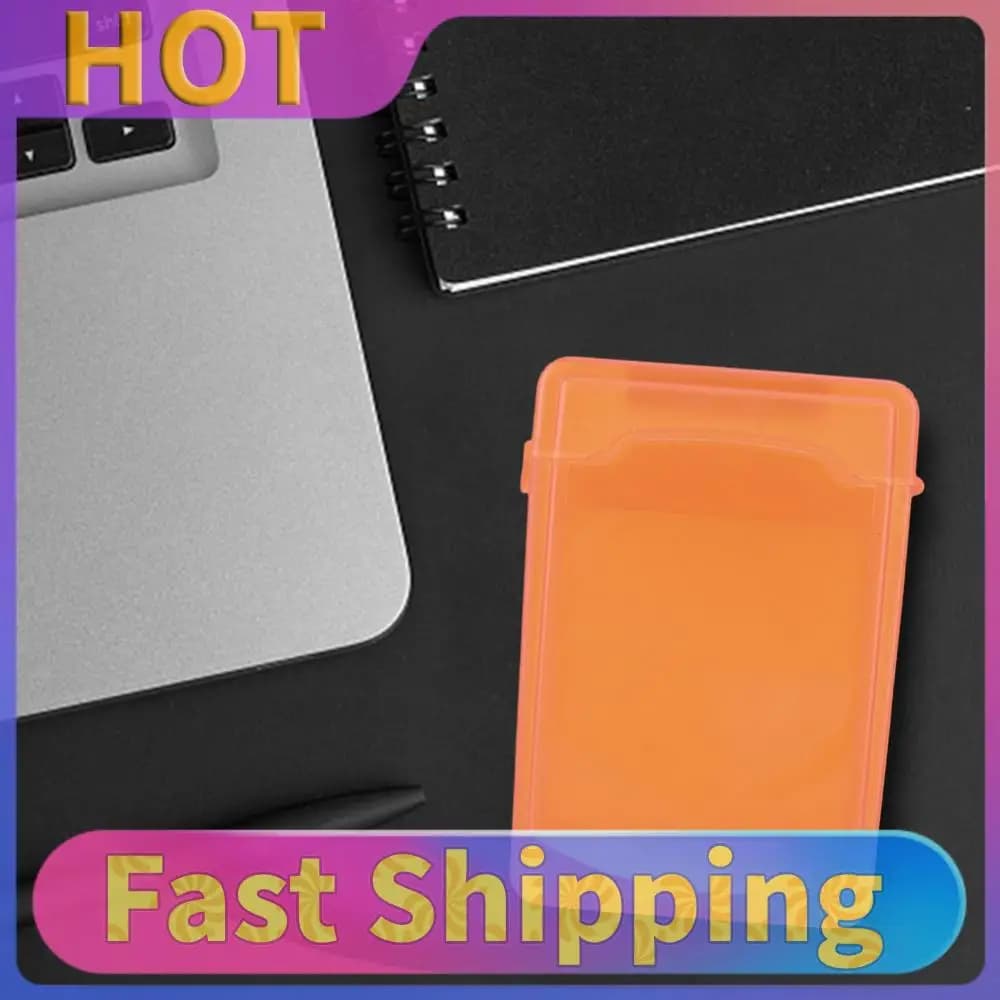 Caddy Case HDD IDE SATA da 3,5 Pollici, Scatola di Archiviazione Esterna per Disco Rigido in Plastica Multicolore, Custodia per HDD