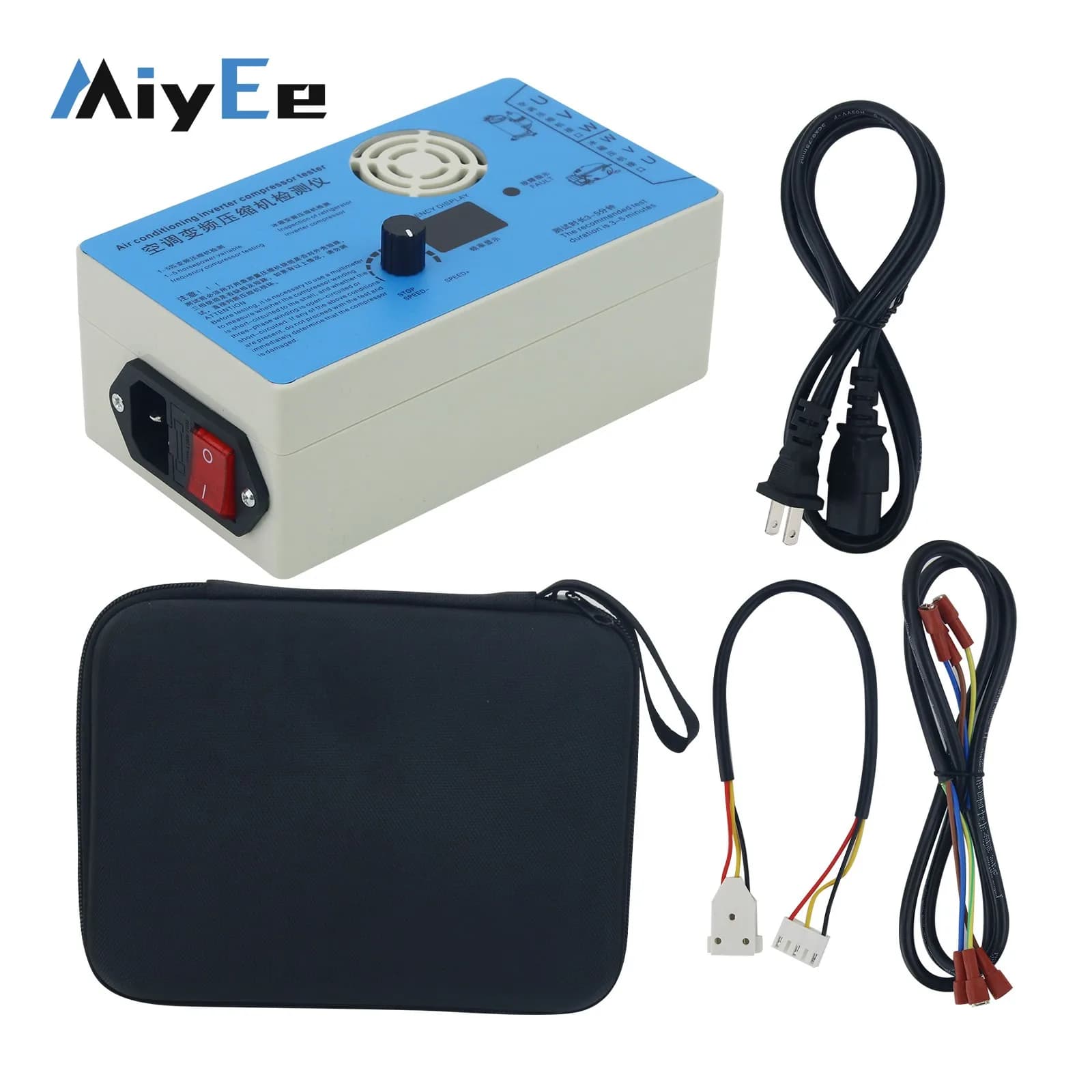 1-5HP Air Conditioner/Refrigerator Inverter Compressor Tester 2000W High Power DC Fan Detection