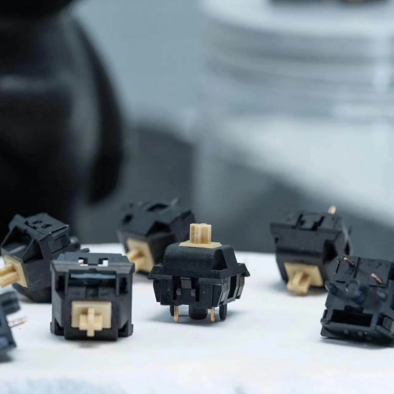 Switch Meccanico Lineare MZ Studio Y3 a 5 Pin per Tastiera, Suono HIFI, 32gf 40gf 48gf 53gf, Lubrificato in Fabbrica, Kit Avanzato Personalizzato
