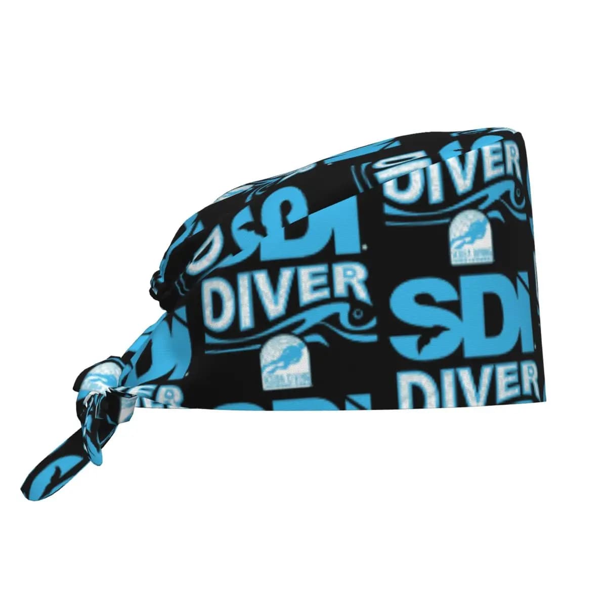 Scuba Diving International (SDI) Scrub Hat Dottore Berretto chirurgico da lavoro Cappellini infermieristici regolabili unisex per dentista