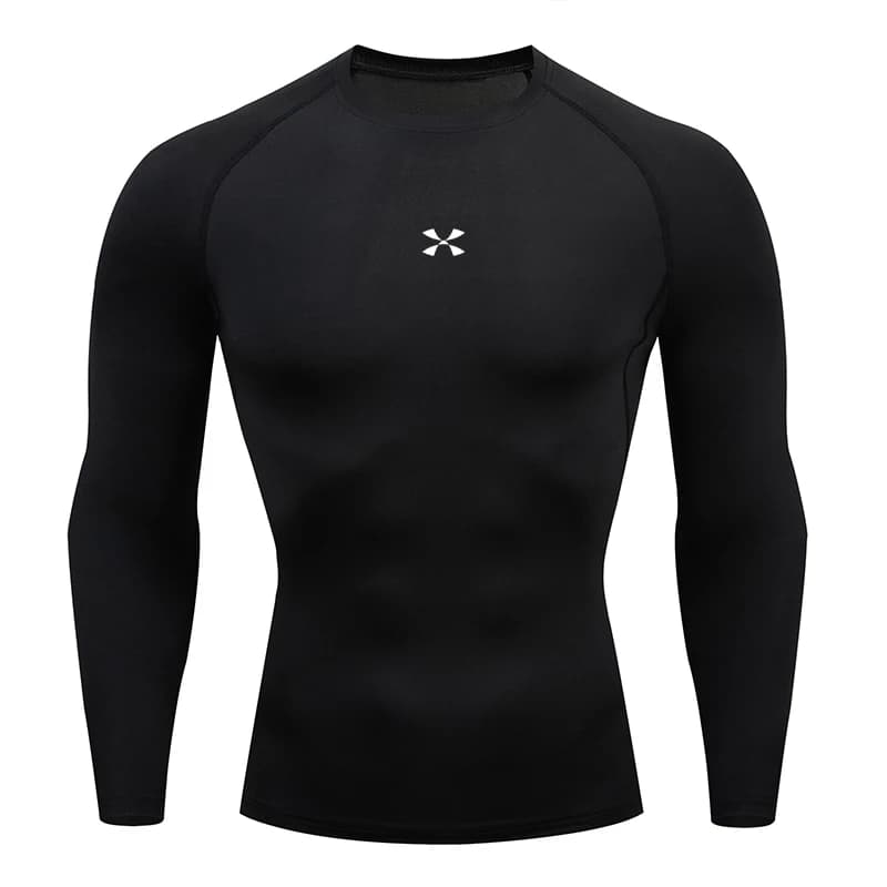 T-shirt a compressione da uomo, abbigliamento sportivo estivo, t-shirt da corsa, t-shirt sportive elastiche ad asciugatura rapida, t-shirt atletiche da allenamento