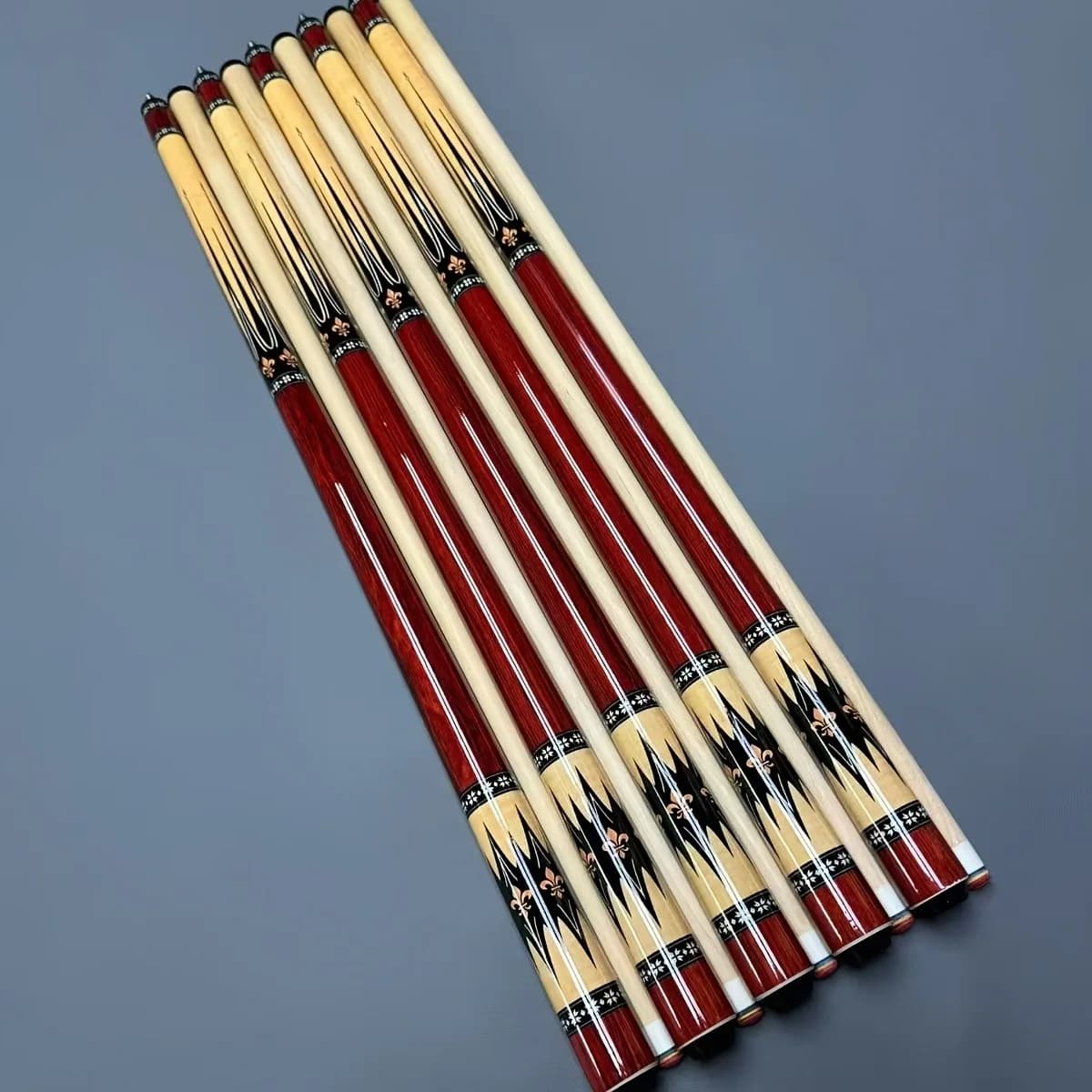 Premium Maple Billiard Cue, 148Cm (58.26") Length, 19Oz Weight. 13Mm Tip Great Performance, Ideal Gift For Holidays & Birthdays.