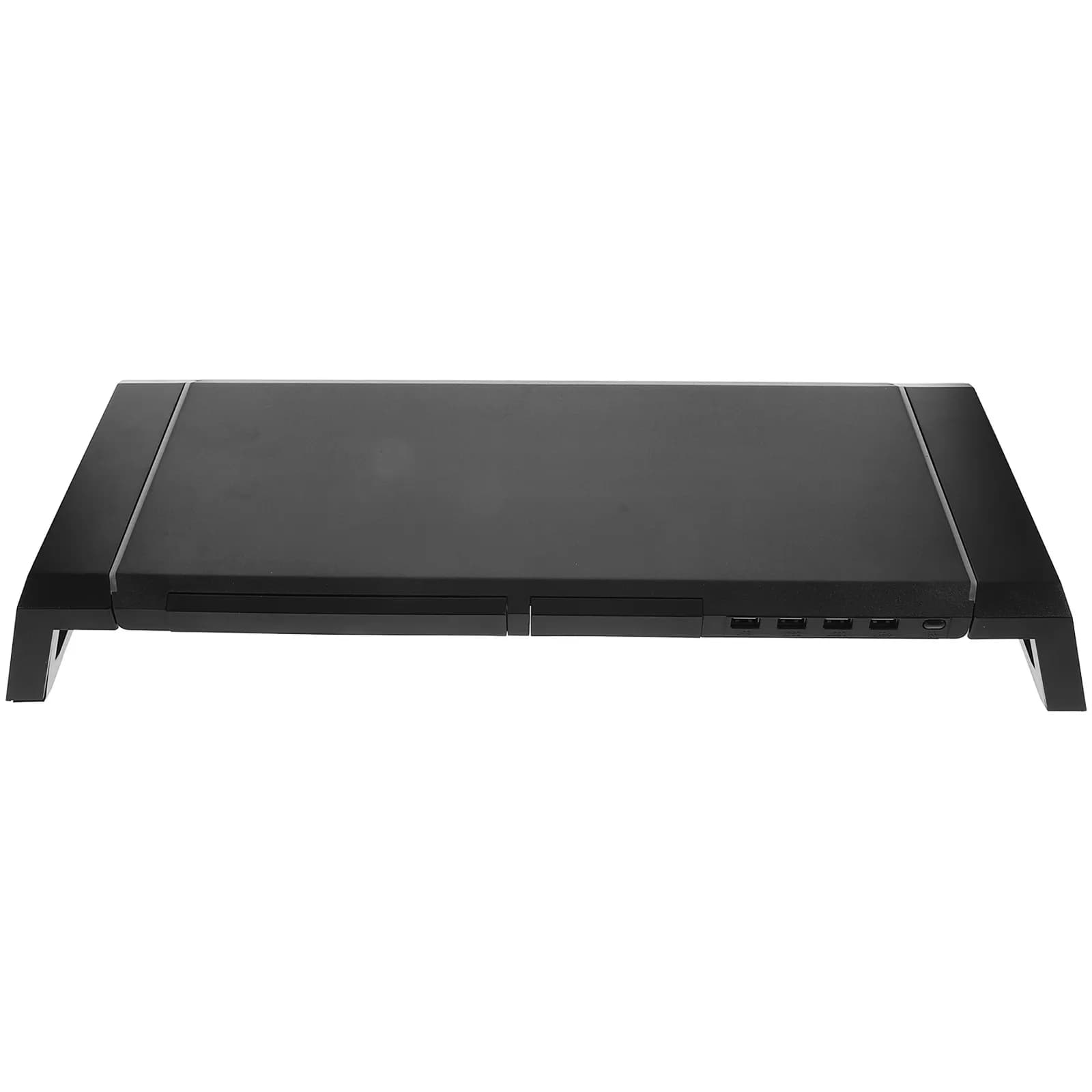 Supporto per Laptop e Monitor con Illuminazione RGB e Porta USB per Ricarica, Design Semplice ed Elegante, Riduce la Fatica