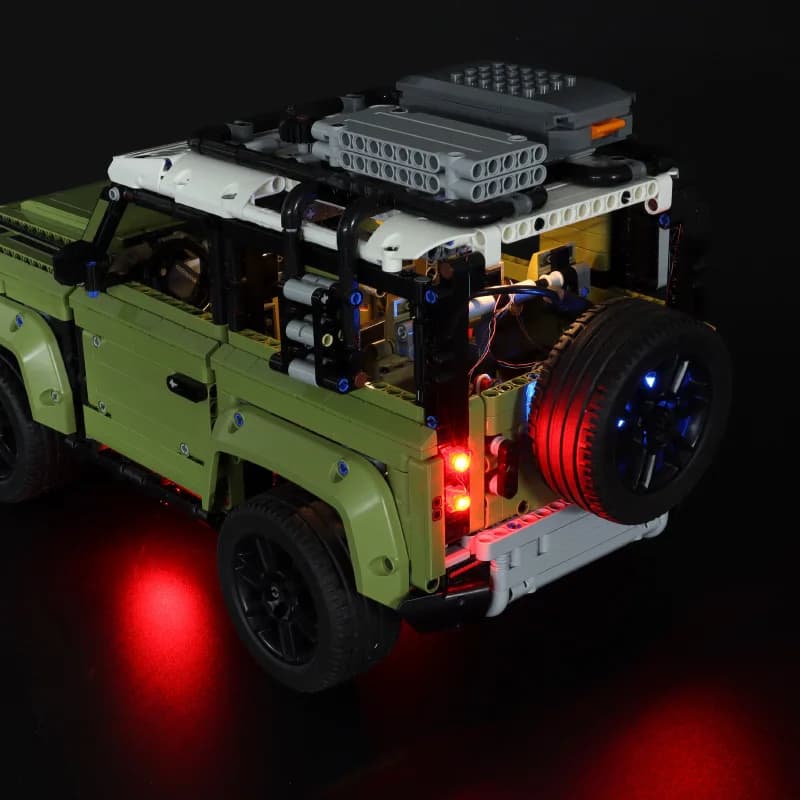 Led Light Kit for LEGO Defender Car 42110 Building Blocks