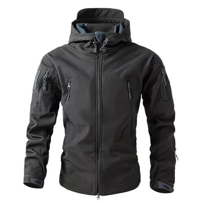 Giacche tattiche soft-shell in pelle di squalo Giacca mimetica Produttori di cappotti con cappuccio in pile Giacca da caccia per abbigliamento da esterno