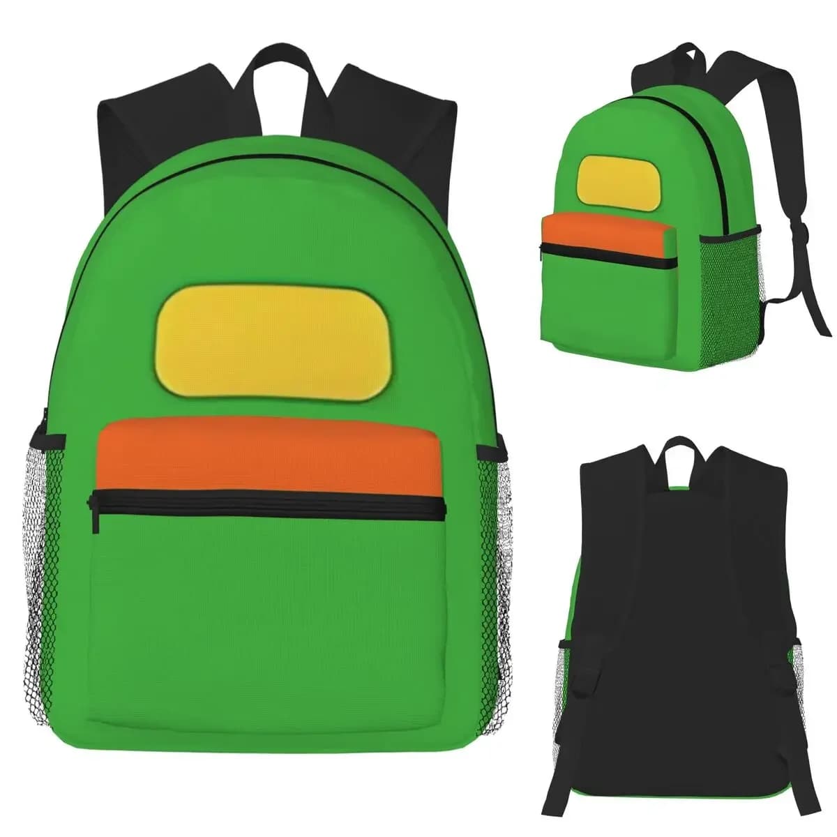 Ash Ketchum Student Backpack School Bag Hiking Travel Daypack for Boys Girls Fashion Bookbag Shoulder Bags