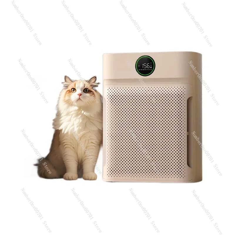 Purificatore d'Aria per Animali Domestici contro Peli e Odori, Filtro Rimuove Allergeni, Silenzioso per Uso Domestico