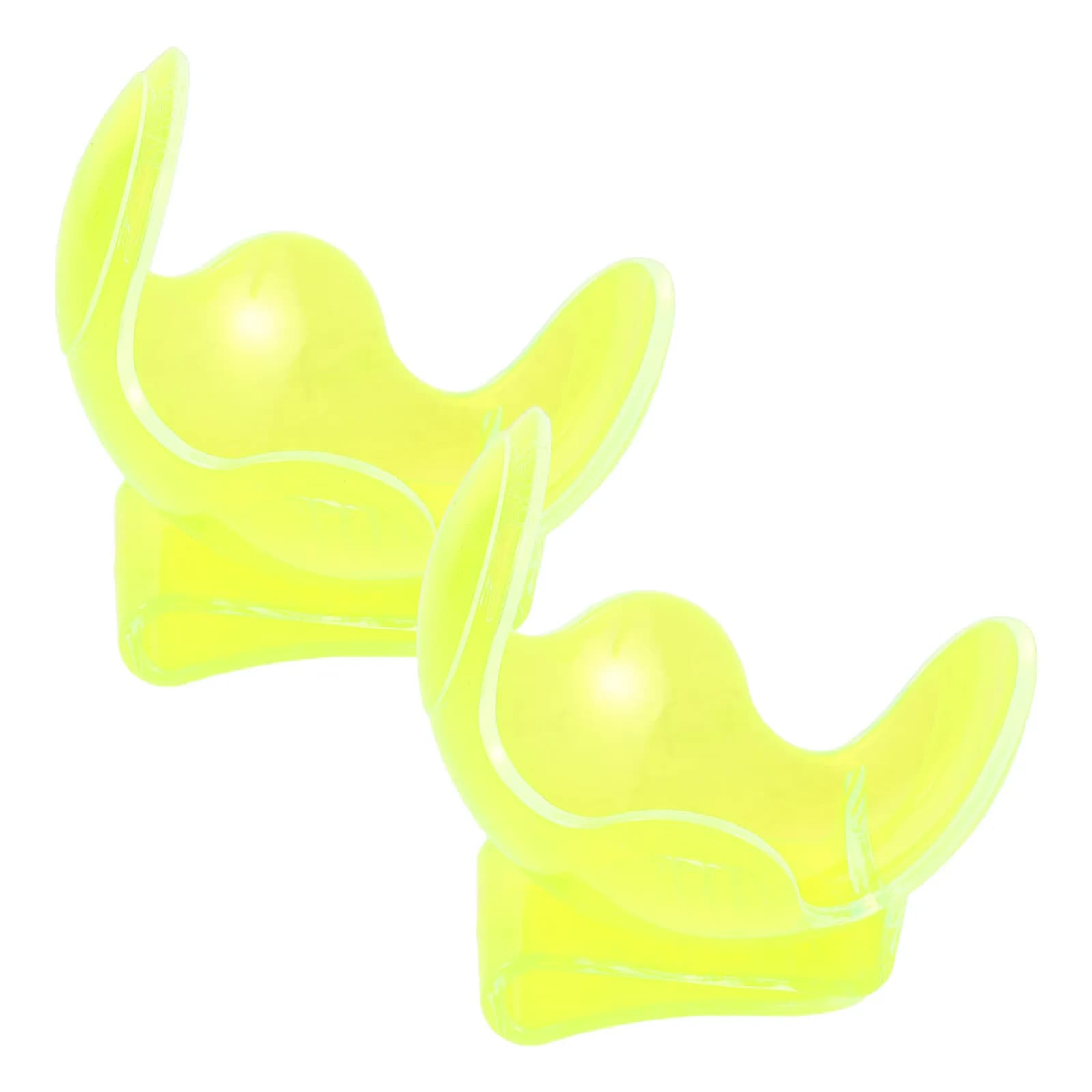 2Pcs Tennis Ball Waist Clip Fluorescent Yellow Weather Resistant Lightweight Portable Holder for Training Tennis Ball Carrier