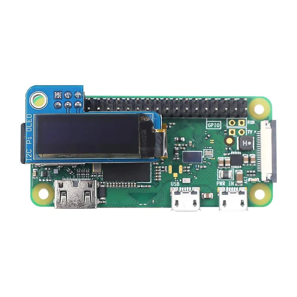 XiaoR Geek PiOLED - 128x32 OLED 0,91 inch for Raspberry Pi