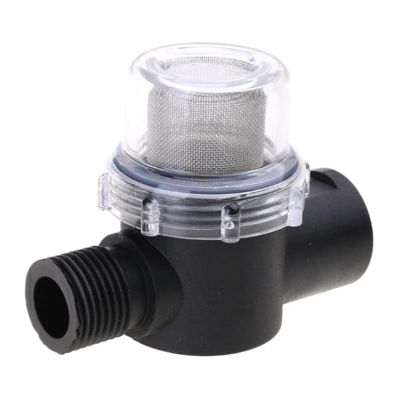 652F Filtro ingresso del tubo da giardino per rondella pressione alti, attacco filtro sedimenti, schermo a maglie 40/50,