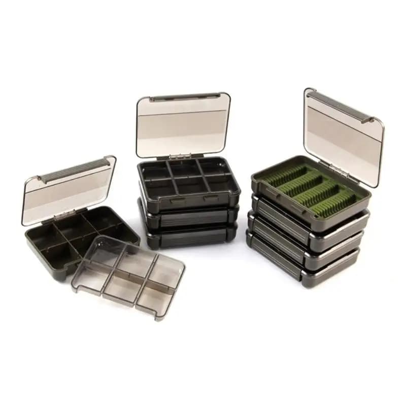 Y1UC Daily Use Tackle Box with Clear Lid for Fishing Gear Storage