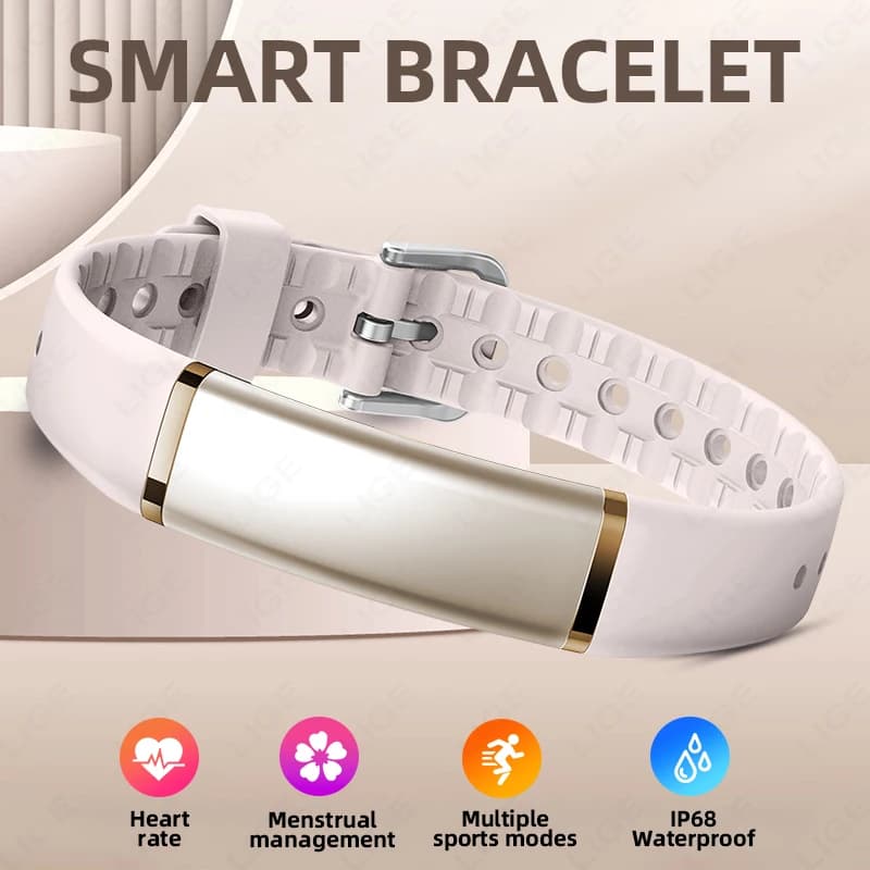 Choice NO Screen Smart Bracelet Ultra-thin body IP68 Waterproof Daily Monitoring Menstrual Management Smartwatch For Android lOS