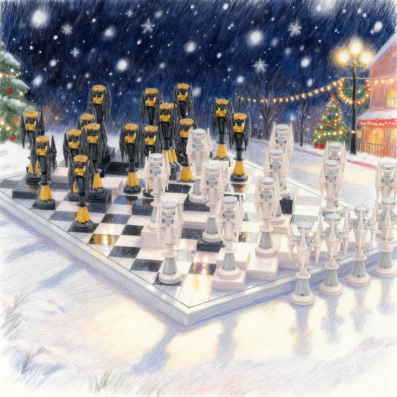 Set di Costruzioni MOC Kingdom Hearts Alba Ater, 2416 Pezzi, Modello Grande di Architettura, Gioco Creativo, Idea Regalo di Natale