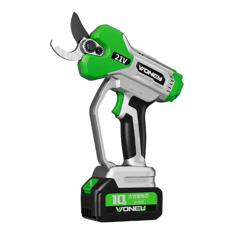Electric pruning shears for private moulds without brushes, electric scissors, portable shears with lithium battery with digital display