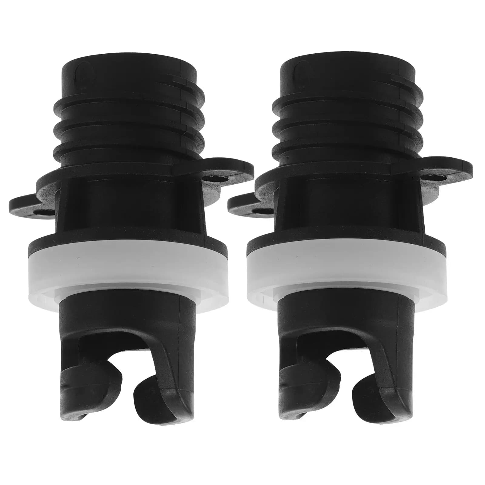 2 Pezzi Adattatore Valvola per Pompa SUP, Tappi Valvola Aria Gonfiabili per Paddle Board, Adattatore a Vite per Tubo Flessibile, Accessori per Kayak da Pesca e Barche