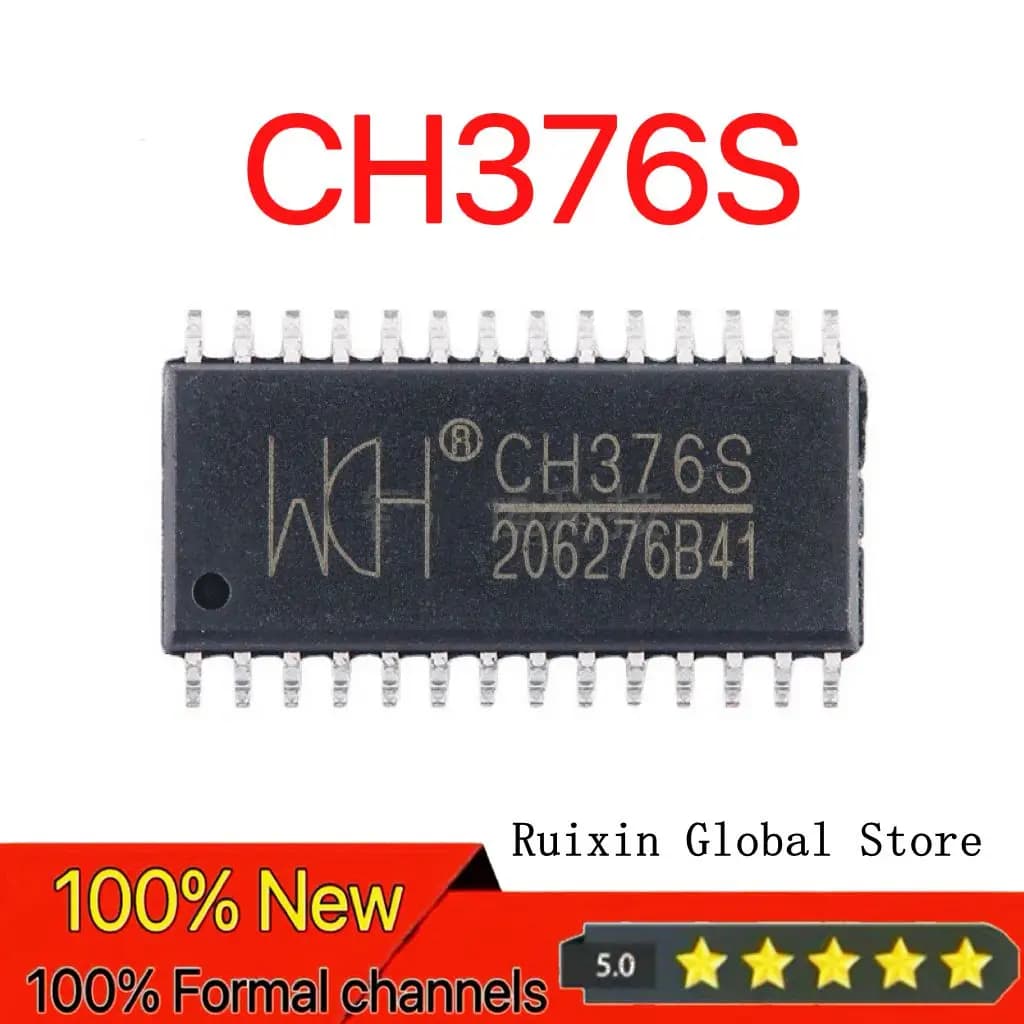 【5 PZ】 Nuovissimo patch originale CH376S SOP28 adattatore bus USB chiavetta USB modulo di lettura-scrittura chip CH376