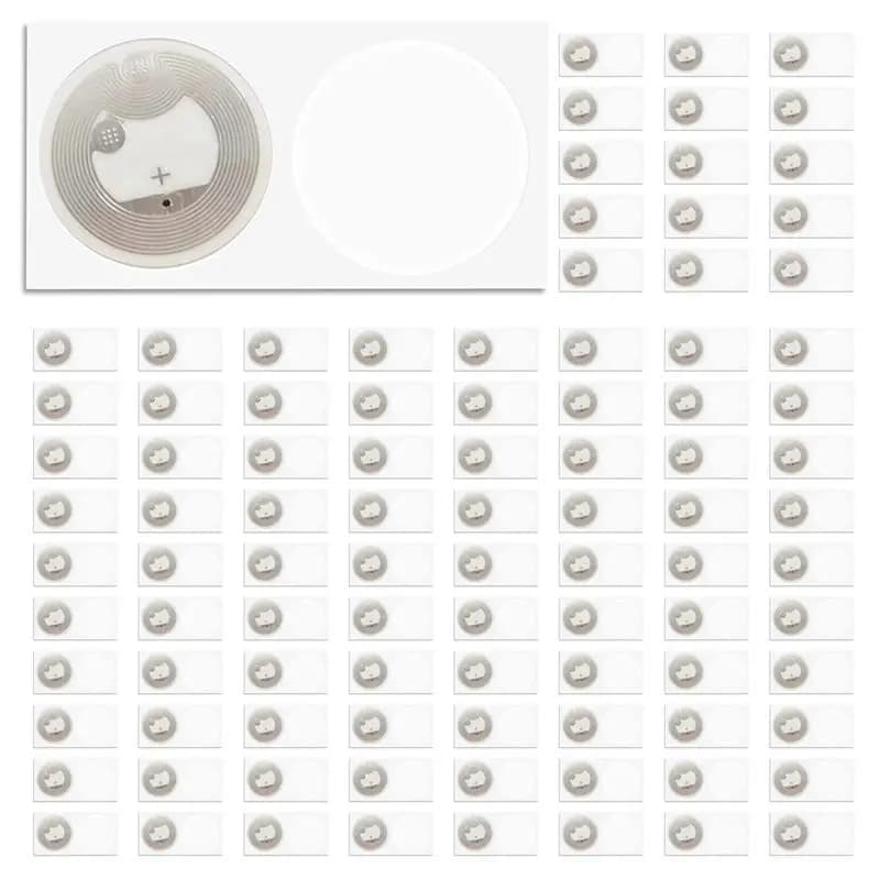 N11R- 300 Pz NFC Ntag216 Adesivo Ntag216 Tag NFC NFC 216 Tag Ntag216 Carte NFC 13,56 Mhz Tag NFC Adesivi 888 Byte di Memoria