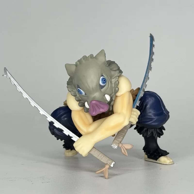 Demon Slayer Hashibira Inosuke Figura Robot Da Collezione Action Figure Regalo Pvc Pvc Giocattoli Azione Figura Sorpresa Regalo Di Natale
